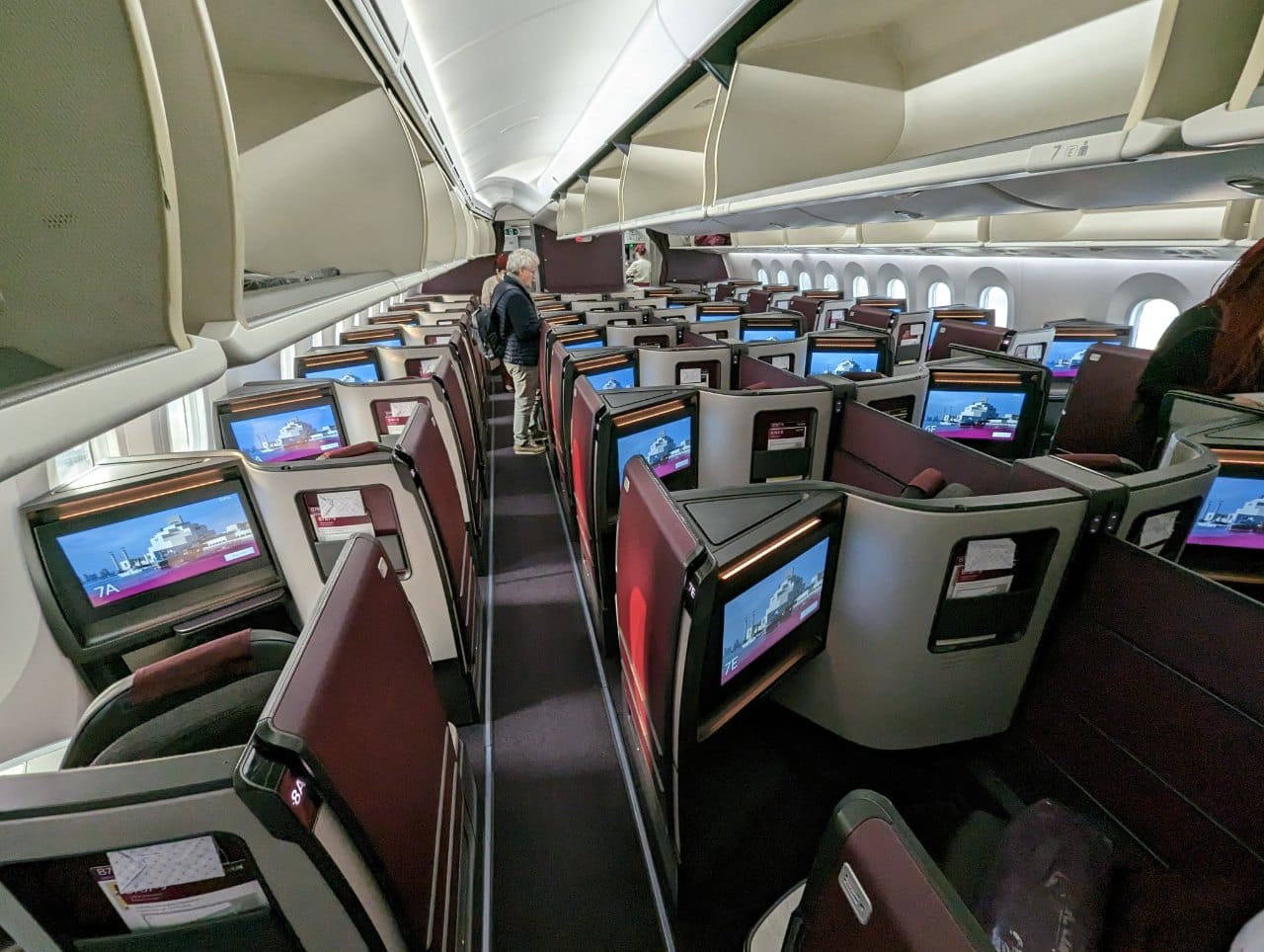 Review: Qatar Airways B787-9 Business Class (MXP-DOH) - The MileLion