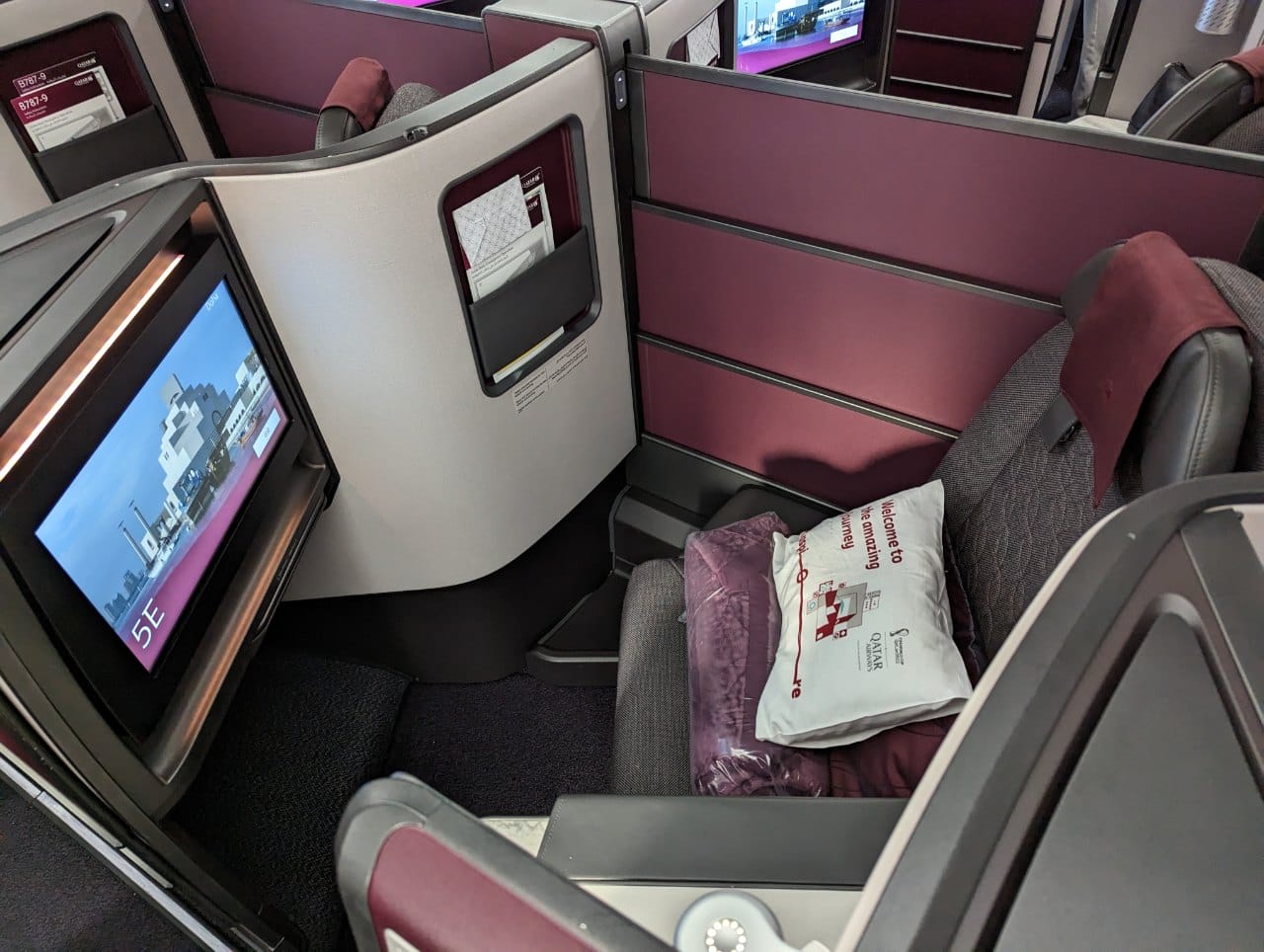 Review: Qatar Airways B787-9 Business Class (MXP-DOH) - The MileLion