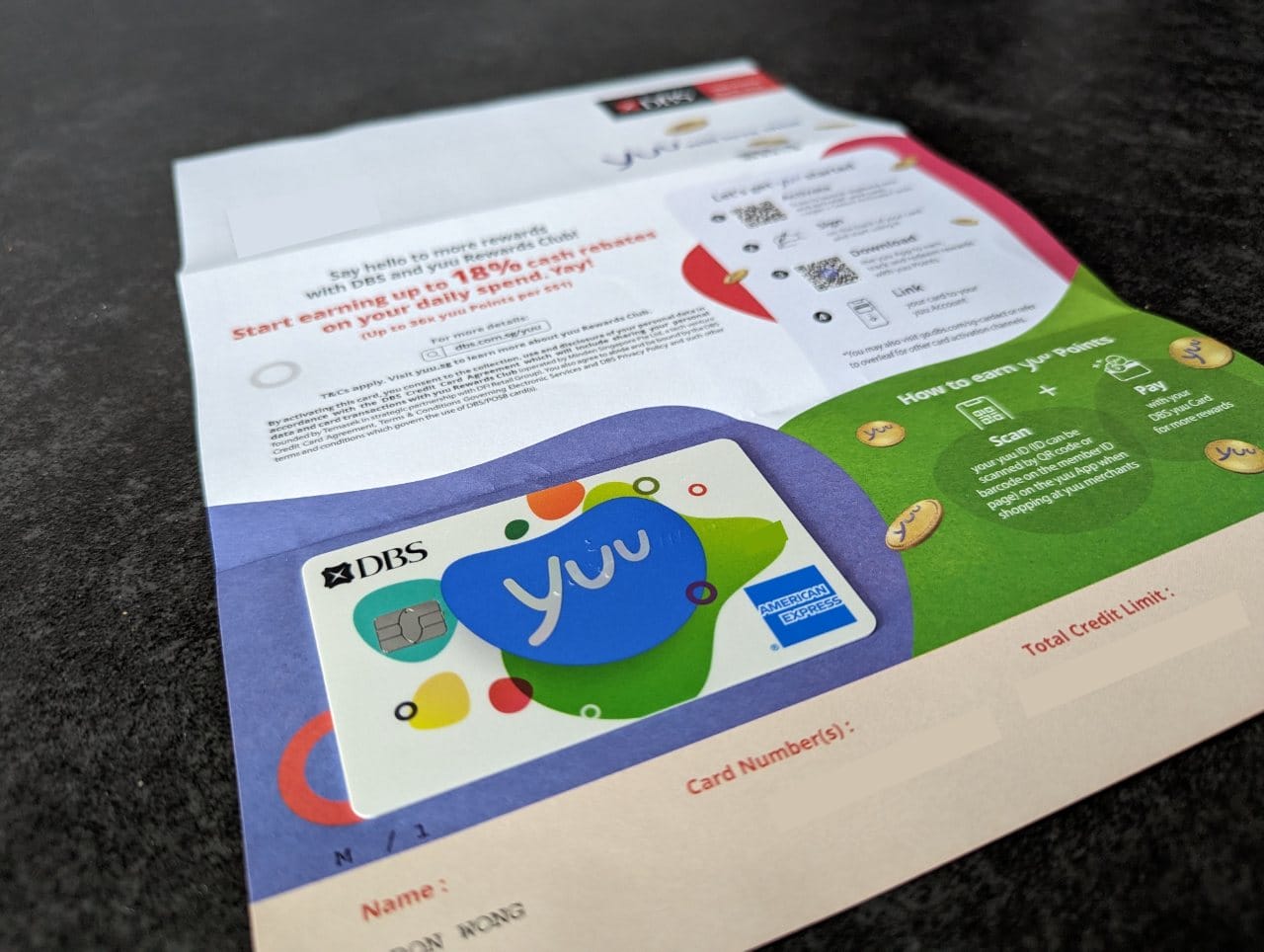 DBS yuu Card The most excited I've ever been about a cashback card