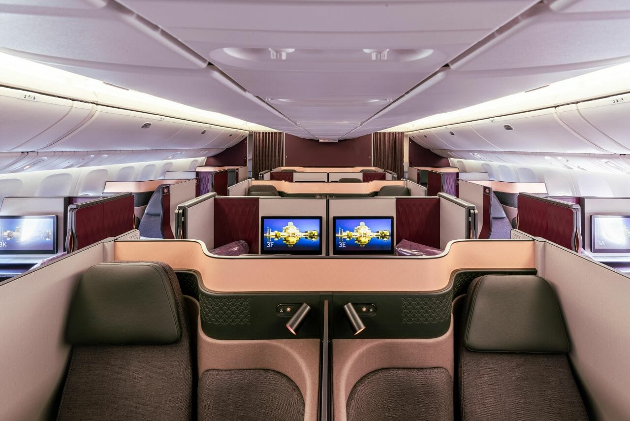 Review: Qatar Airways B777-300ER Qsuites Business Class - The MileLion