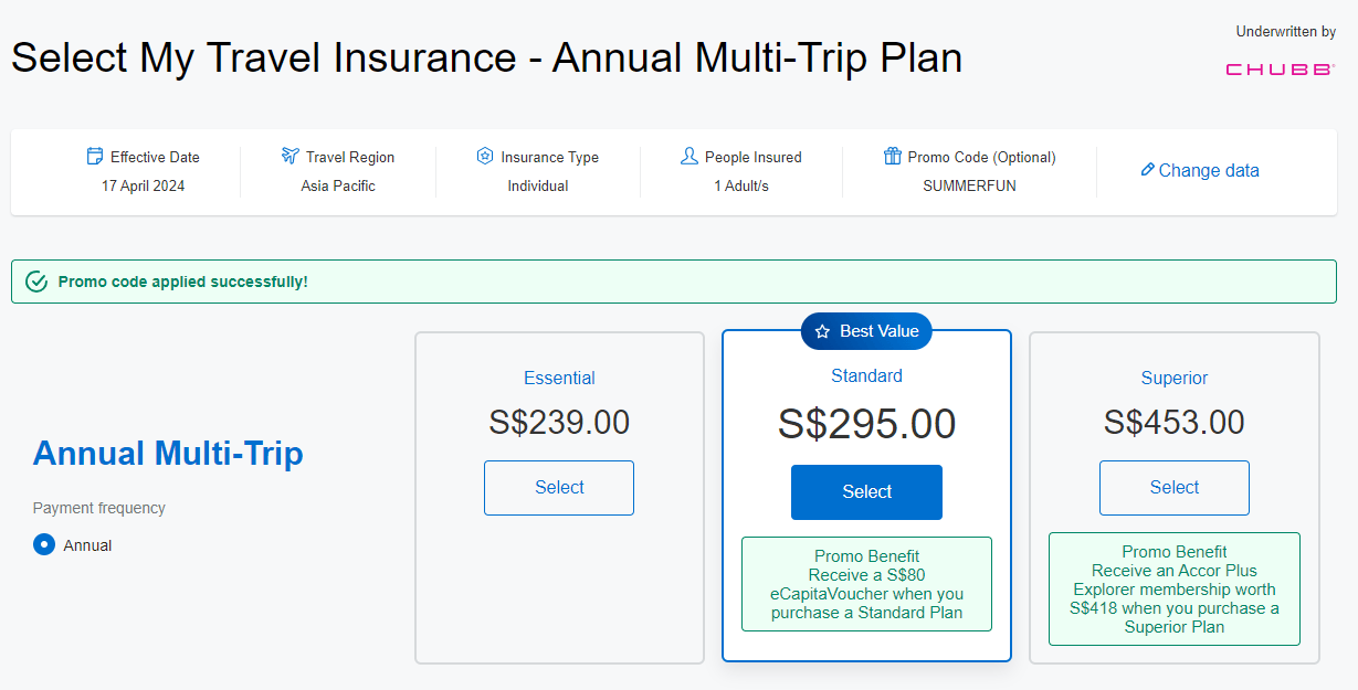 travel insurance with amex platinum